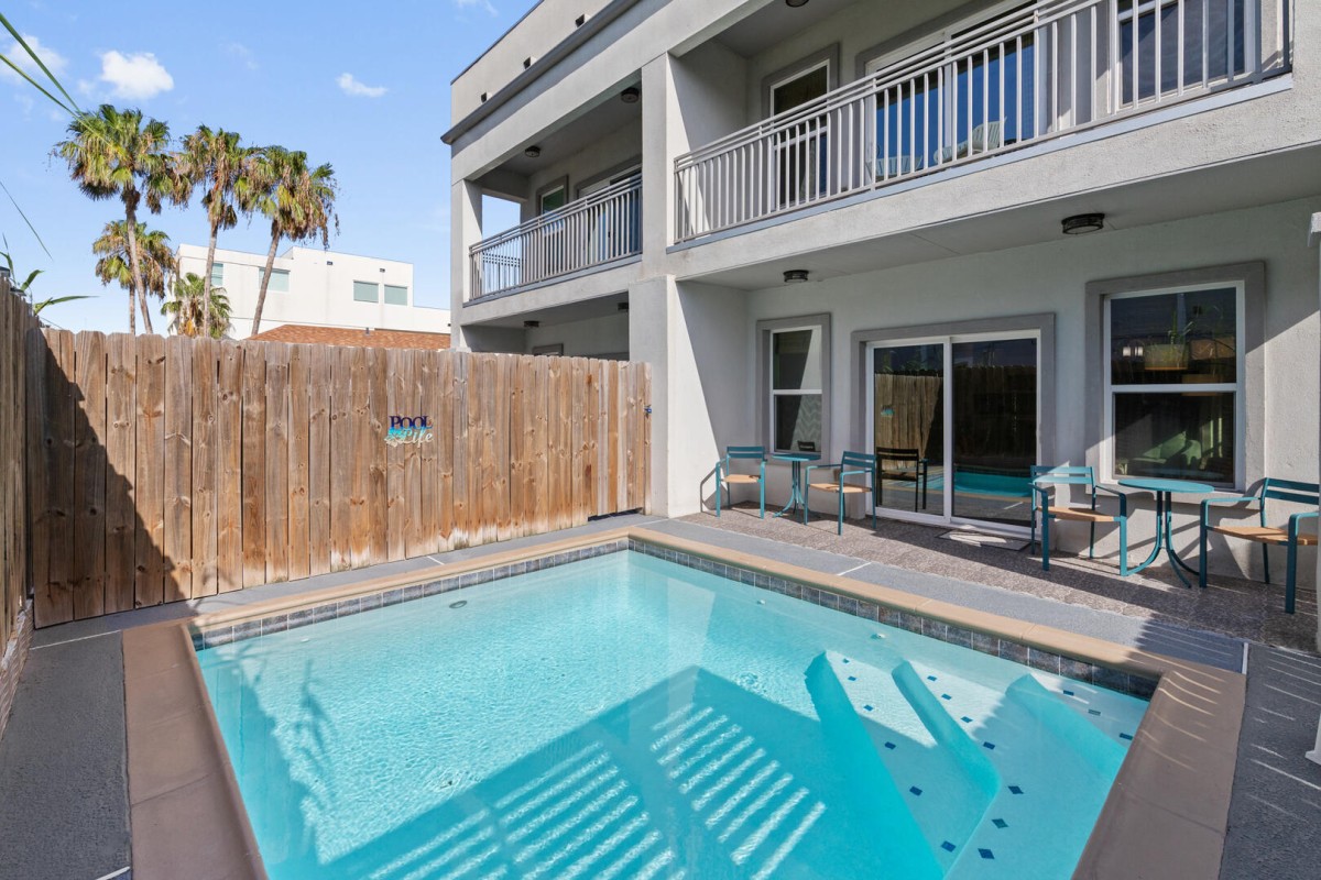 Enjoy your own private plunge pool, perfect for cooling off and soaking up the sun