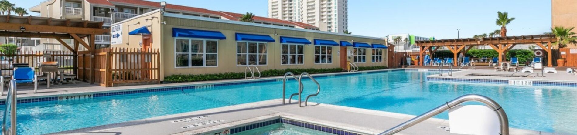 Gulf view condos pool