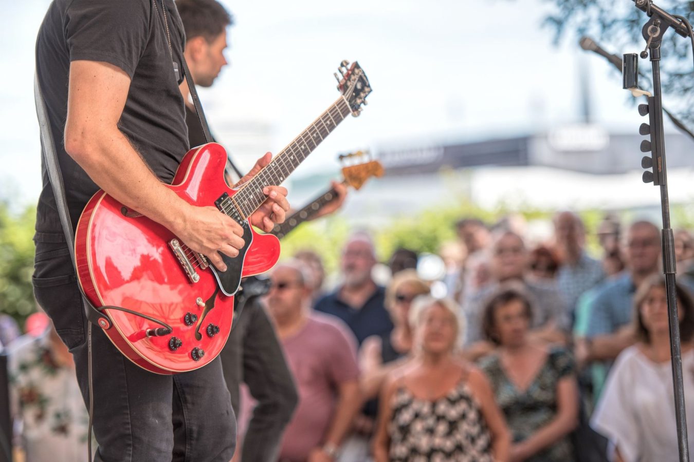 guitar playing