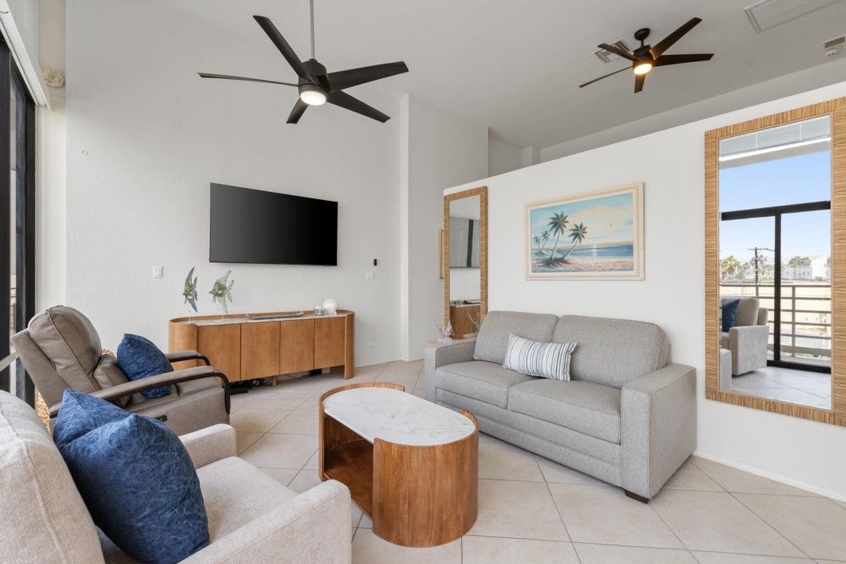 Open-concept-living-room-rentals-South-Padre | South Padre Island Vacation Rentals living room in south padre island vacation rental